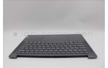 Lenovo 5CB1P54239 C-Cover with keyboard,Ukraine,Luan Grey,Puresight Logo