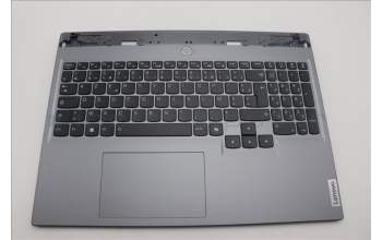 Lenovo 5CB1P55288 C-Cover with keyboard,French,Luan Grey,Backlight