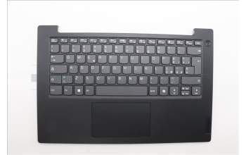Lenovo 5CB1P73687 C-Cover with keyboard, Italian, Black, Non-Fingerprint, UK