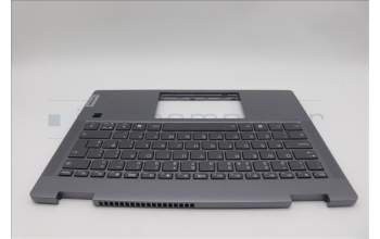 Lenovo 5CB1P73950 C-Cover with keyboard, UK English, Luna Grey, FingerPrint, UK