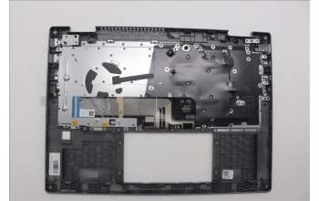 Lenovo 5CB1P74332 C-Cover with keyboard, Portuguese, Luna Grey, FingerPrint, UK