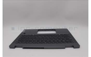 Lenovo 5CB1P74344 C-Cover with keyboard,Hebrew,Luan Grey,FingerPrint