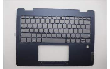 Lenovo 5CB1P74382 C-Cover with keyboard,US English Euro,Cosmic Blue,FingerPrint