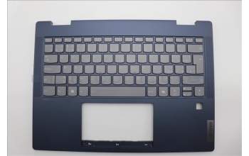 Lenovo 5CB1P74383 C-Cover with keyboard, Czech Slovakian, Cosmic Blue, Fingerprint, UK