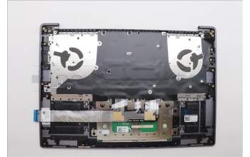 Lenovo 5CB1P74747 C-Cover with keyboard, Arabic, Luna Grey, Puresight Logo, US