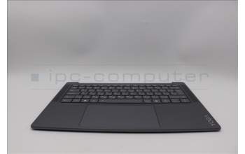 Lenovo 5CB1P74760 C-Cover with keyboard, Hungarian, Luna Grey, Puresight Logo, UK