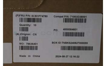 Lenovo 5CB1P74780 Lower Case C 83HL AL CG