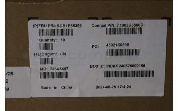 Lenovo 5CB1P85399 LCD Cover W/Ant C83HL OLEDIR AL AB