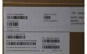 Lenovo 5CB1P85671 C-Cover with keyboard, Italian, TouchPad, UK