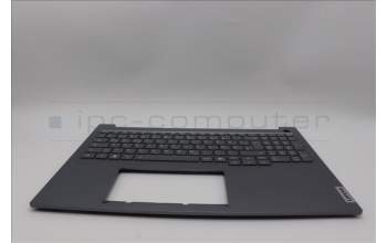 Lenovo 5CB1P85703 C-Cover with keyboard, German, Luna Grey, FingerPrint, UK