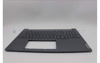 Lenovo 5CB1P85712 C-Cover with keyboard, Nordic, Luna Grey, FingerPrint, UK