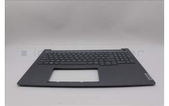 Lenovo 5CB1P85721 C-Cover with keyboard, UK English, Luna Grey, FingerPrint, UK