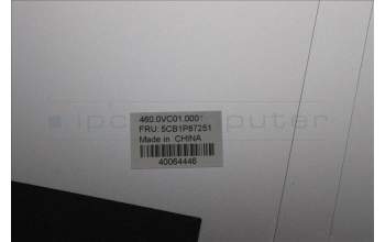 Lenovo 5CB1P87251 LCD Cover, 83J2, Cloud Grey