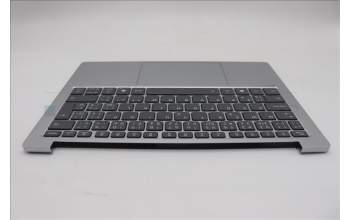 Lenovo 5CB1P88221 C-Cover with keyboard, Czech Slovakian, Cloud Grey, Backlight, UK