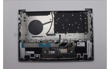 Lenovo 5CB1P88228 C-Cover with keyboard, Greek, Cloud Grey, Backlight, US