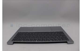 Lenovo 5CB1P89843 C-Cover with keyboard, Portuguese, Cloud Grey, Backlight, UK