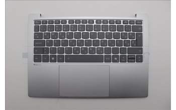 Lenovo 5CB1P89845 C-Cover with keyboard, Slovenian, Cloud Grey, Backlight, UK