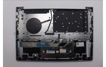 Lenovo 5CB1P89845 C-Cover with keyboard, Slovenian, Cloud Grey, Backlight, UK