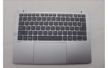 Lenovo 5CB1P89846 C-Cover with keyboard, Spanish, Cloud Grey, Backlight, UK