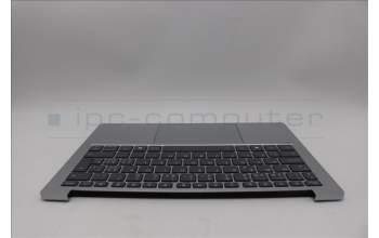 Lenovo 5CB1P89847 C-Cover with keyboard, Switzerland, Cloud Grey, Backlight, UK