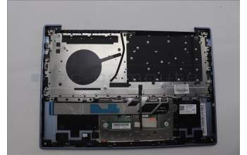 Lenovo 5CB1P89854 C-Cover with keyboard, Belgian, Polar Blue, Backlight, UK