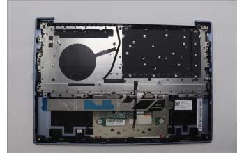 Lenovo 5CB1P89856 C-Cover with keyboard, Bulgarian, Polar Blue, Backlight, UK