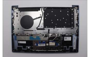 Lenovo 5CB1P89857 C-Cover with keyboard, Czech Slovakian, Polar Blue, Backlight, UK