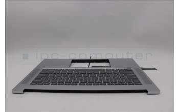 Lenovo 5CB1Q27716 C-Cover with keyboard, US English Euro, Cloud Grey, Backlight