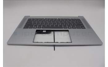 Lenovo 5CB1Q27721 C-Cover with keyboard, Greek, Cloud Grey, Backlight, US