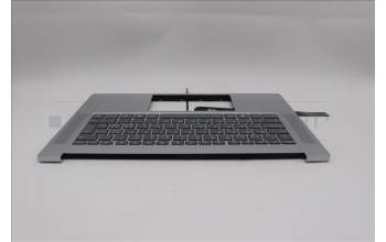 Lenovo 5CB1Q32375 C-Cover with keyboard, Switzerland, Cloud Grey, Backlight, UK