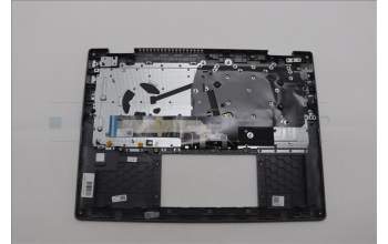 Lenovo 5CB1Q43240 C-Cover with keyboard, Arabic, Luna Grey, Fingerprint, US