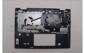 Lenovo 5CB1Q43243 C-Cover with keyboard, Greek, Luna Grey, Fingerprint, US