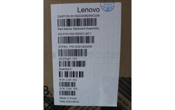 Lenovo 5CB1Q43250 C-Cover with keyboard,Switzerland,Luna Grey,Fingerprint
