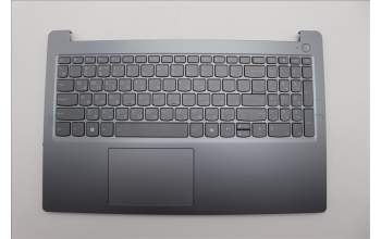 Lenovo 5CB1Q43282 C-Cover with keyboard, Russian, Luna Grey, Backlight, US