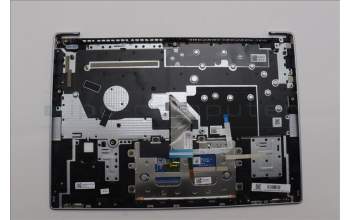 Lenovo 5CB1Q43336 C-Cover with AI keyboard, UK English, Cloud Grey, Backlight, Fingerprint, UK