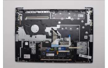 Lenovo 5CB1Q43338 C-Cover with AI keyboard, Spanish, Cloud Grey, Backlight, Fingerprint, UK