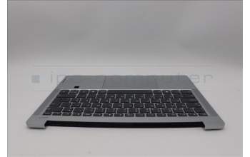 Lenovo 5CB1Q43340 C-Cover with AI keyboard, Portuguese, Cloud Grey, Backlight, Fingerprint, UK