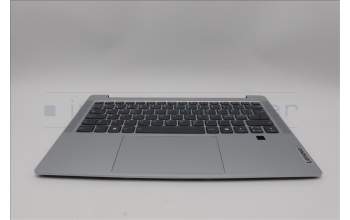 Lenovo 5CB1Q43343 C-Cover with AI keyboard, Nordic, Cloud Grey, Backlight, Fingerprint, UK