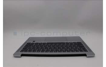 Lenovo 5CB1Q43347 C-Cover with AI keyboard, Hungarian, Cloud Grey, Backlight, Fingerprint, UK