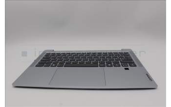 Lenovo 5CB1Q47219 C-Cover with AI keyboard, UK English, Cloud Grey, Non-Backlight, Fingerprint, UK