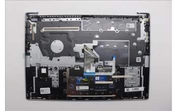 Lenovo 5CB1Q47231 C-Cover with AI keyboard, Belgian, Cloud Grey, Non-Backlight, Fingerprint, UK