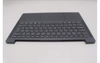 Lenovo 5CB1Q62704 C-Cover with keyboard, Czech Slovakian, Luna Grey, Backlight, UK