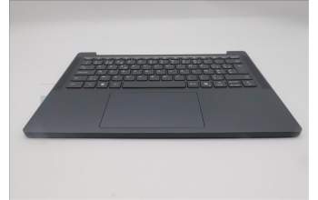 Lenovo 5CB1Q62815 C-Cover with keyboard, Belgian, Luna Grey, Non-Backlight, UK