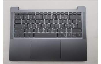 Lenovo 5CB1Q62831 C-Cover with keyboard, German, Luna Grey, Non-Backlight, UK