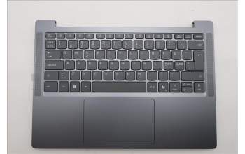 Lenovo 5CB1Q64043 C-Cover with keyboard, Nordic, Luna Grey, Non-Backlight, UK