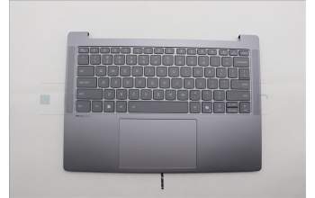 Lenovo 5CB1Q64059 C-Cover with keyboard, English, Luna Grey, Backlight, US