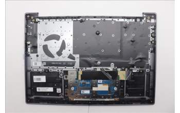 Lenovo 5CB1Q64060 C-Cover with keyboard, US English Euro, Luna Grey, Backlight, US