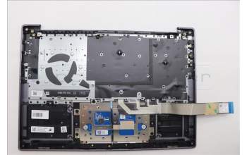 Lenovo 5CB1Q64073 C-Cover with keyboard, Nordic, Luna Grey, Backlight, UK