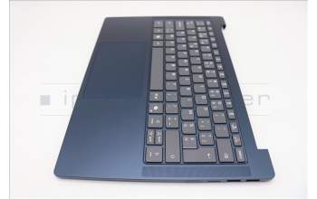 Lenovo 5CB1Q64145 C-Cover with keyboard, Belgian, Cosmic Blue, Non-Backlight, UK