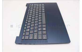 Lenovo 5CB1Q64145 C-Cover with keyboard, Belgian, Cosmic Blue, Non-Backlight, UK